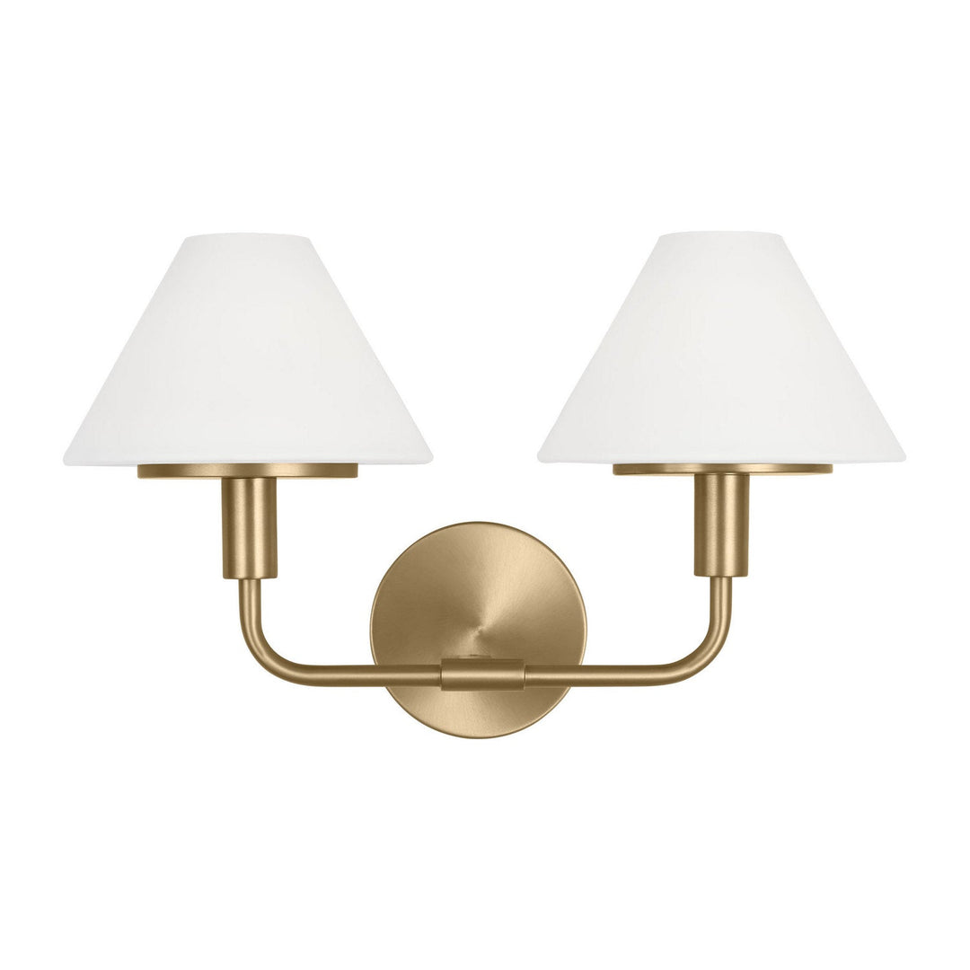 Generation Lighting Canada - GLW1022SB - Wall Sconce - Mendota - Satin Brass