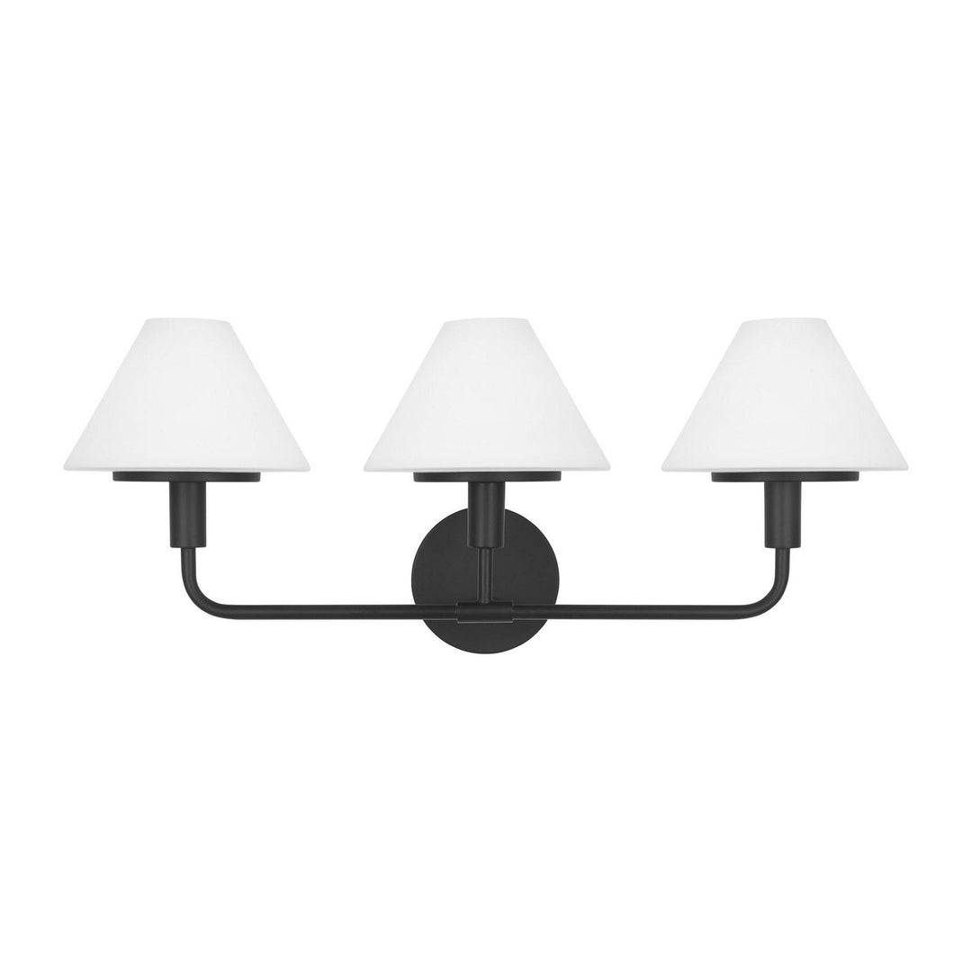 Generation Lighting Canada - GLW1033MBK - Wall Sconce - Mendota - Midnight Black