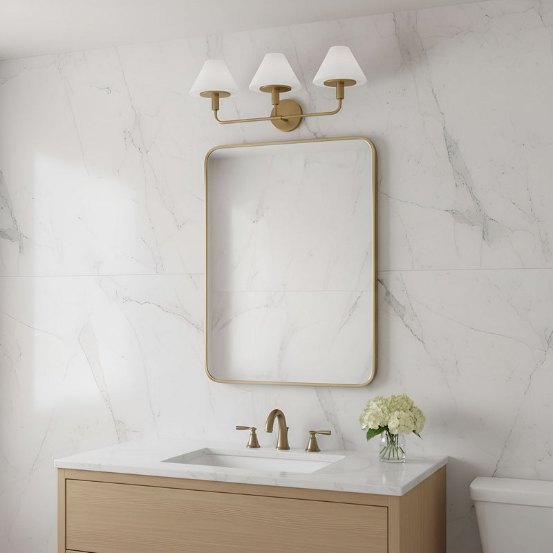 Generation Lighting Canada - GLW1033SB - Wall Sconce - Mendota - Satin Brass