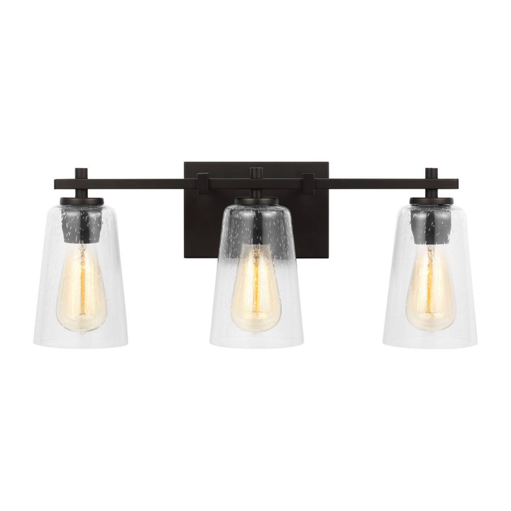 Visual Comfort Studio Canada - VS24303MBK - Three Light Vanity - Mercer - Midnight Black