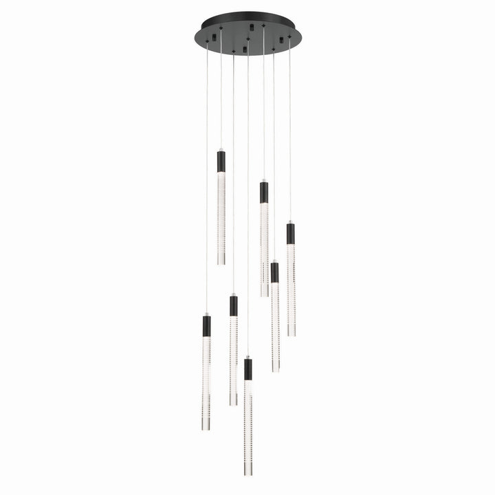 Artcraft Canada - AC12147BK - LED Chandelier - Celine - Black