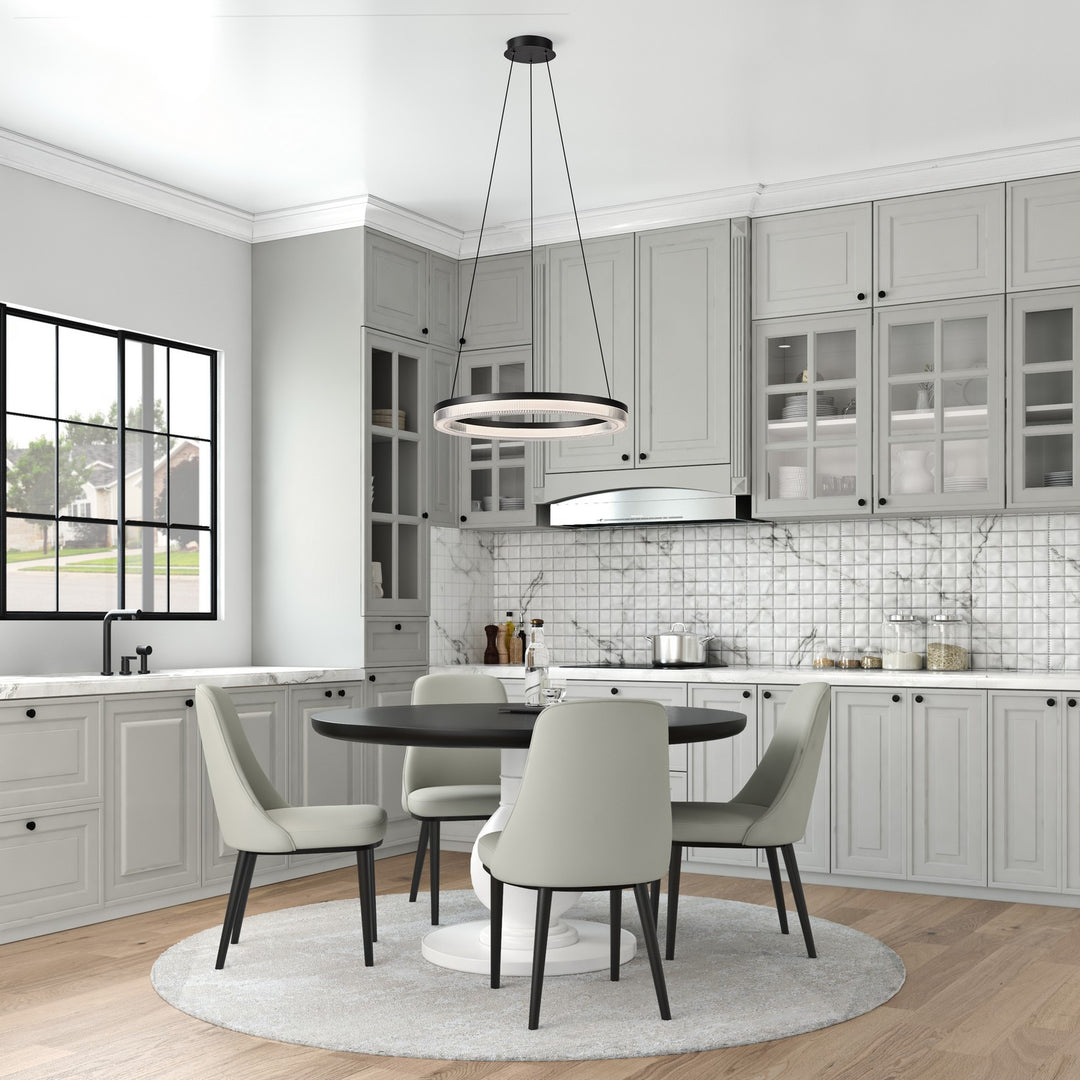 Ari LED Pendant in Black - available from The Lighting Shoppe, trusted by Canadian homeowners