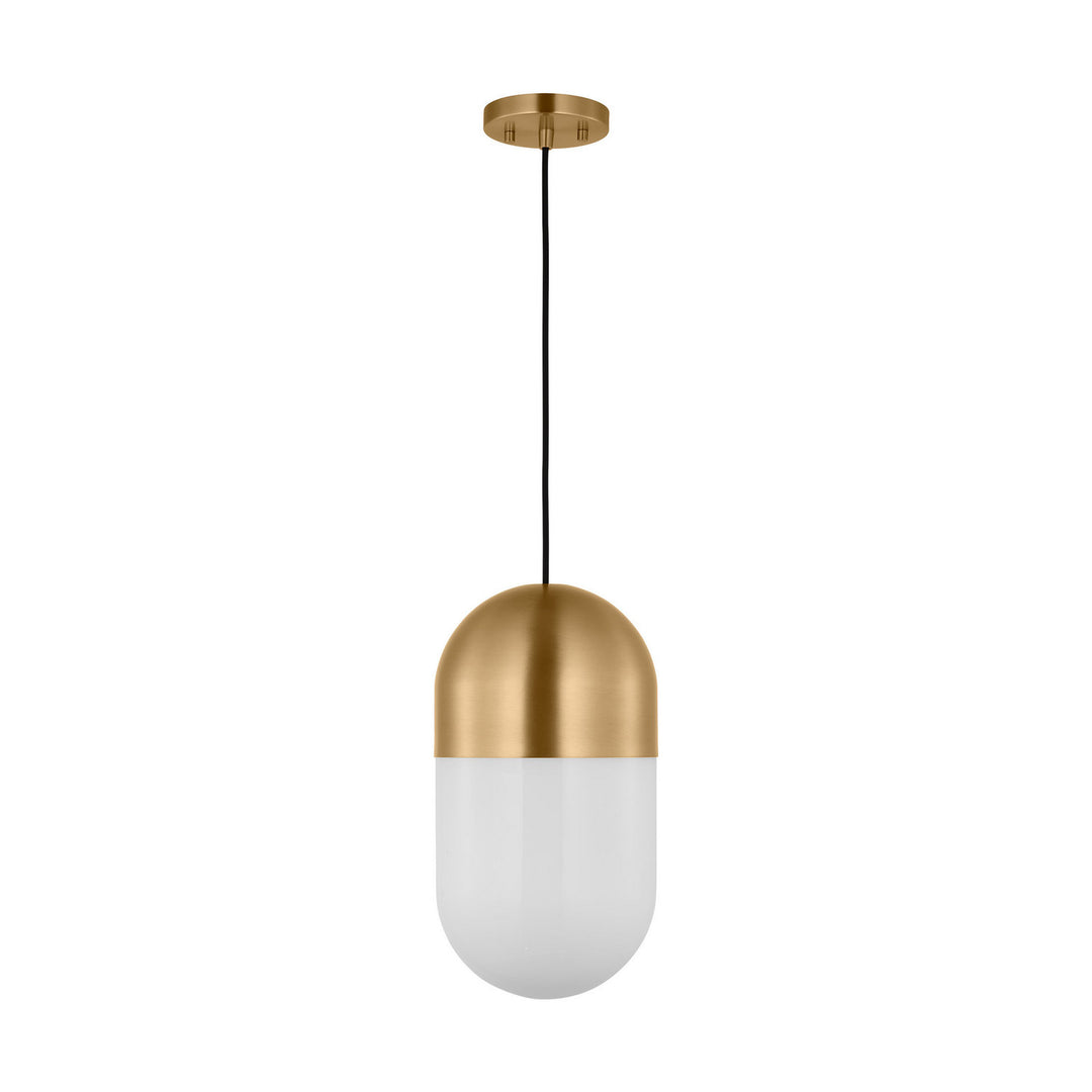 Visual Comfort Studio Canada - DJP1141SB - One Light Pendant - Foster - Satin Brass