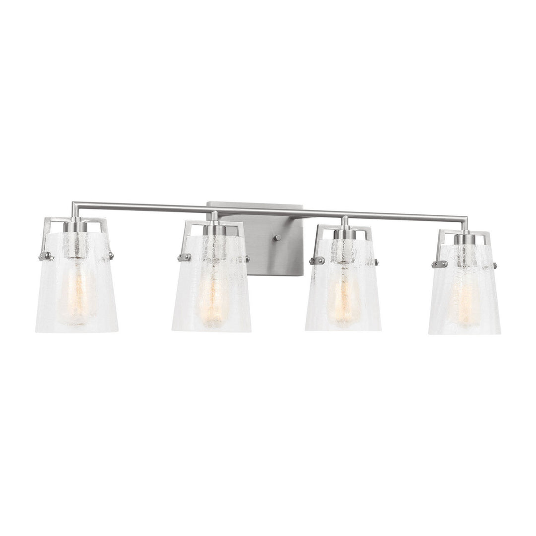 Visual Comfort Studio Canada - DJV1034BSCKG - Four Light Vanity - Crofton - Brushed Nickel