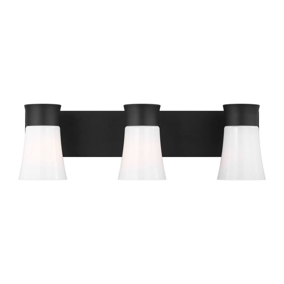 Visual Comfort Studio Canada - DJV1083MBK - Three Light Vanity - Roy - Midnight Black
