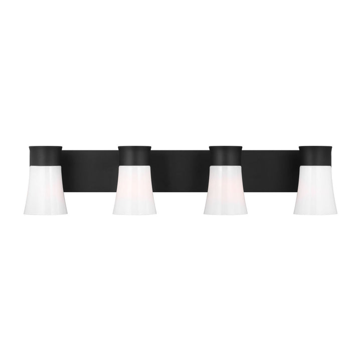Visual Comfort Studio Canada - DJV1084MBK - Four Light Vanity - Roy - Midnight Black