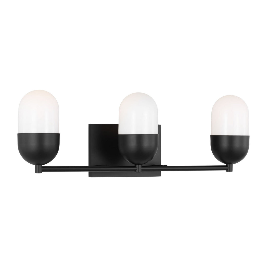 Visual Comfort Studio Canada - DJV1093MBK - Three Light Vanity - Foster - Midnight Black