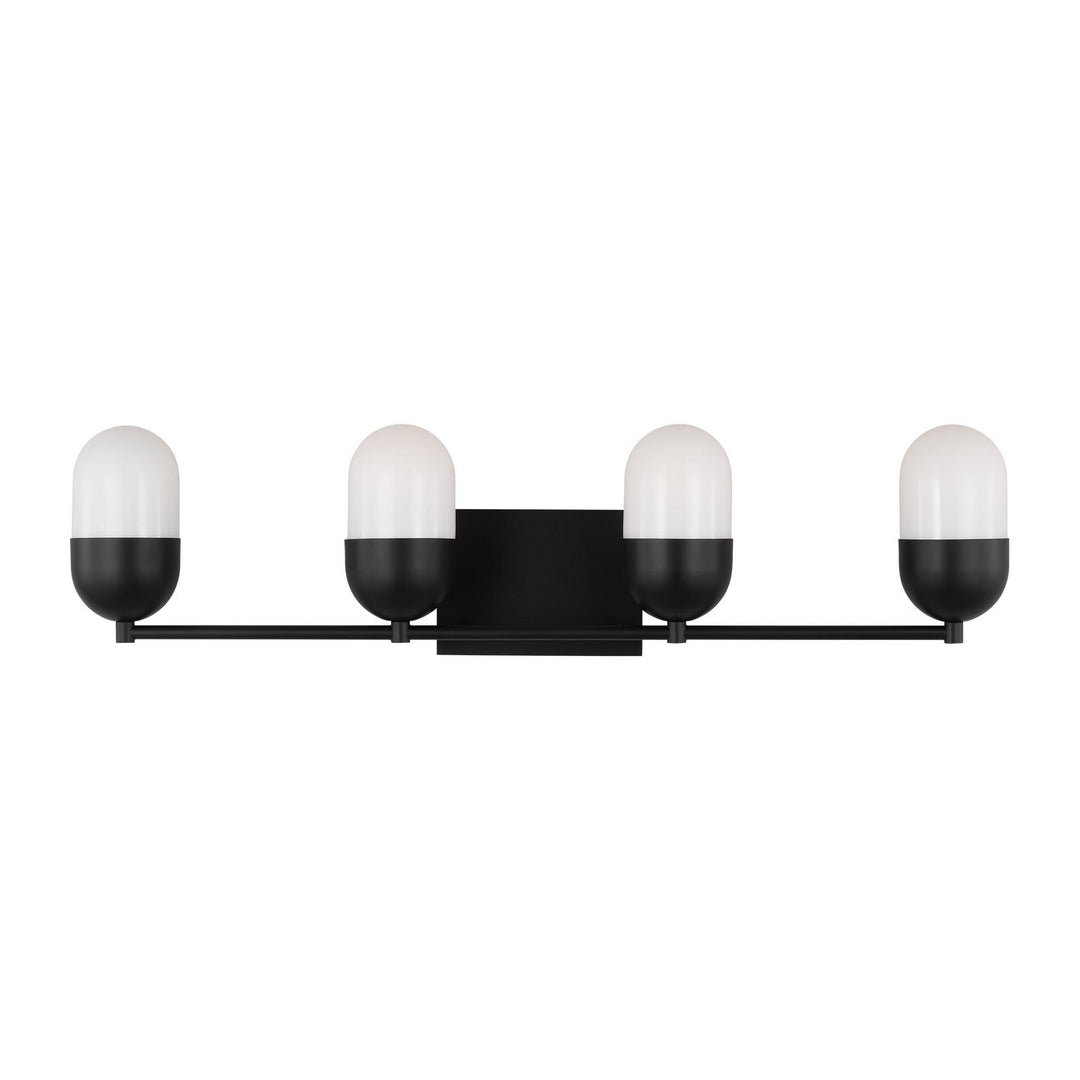 Visual Comfort Studio Canada - DJV1094MBK - Four Light Vanity - Foster - Midnight Black
