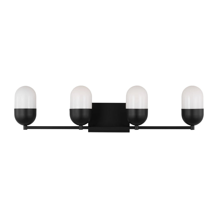 Visual Comfort Studio Canada - DJV1094MBK - Four Light Vanity - Foster - Midnight Black