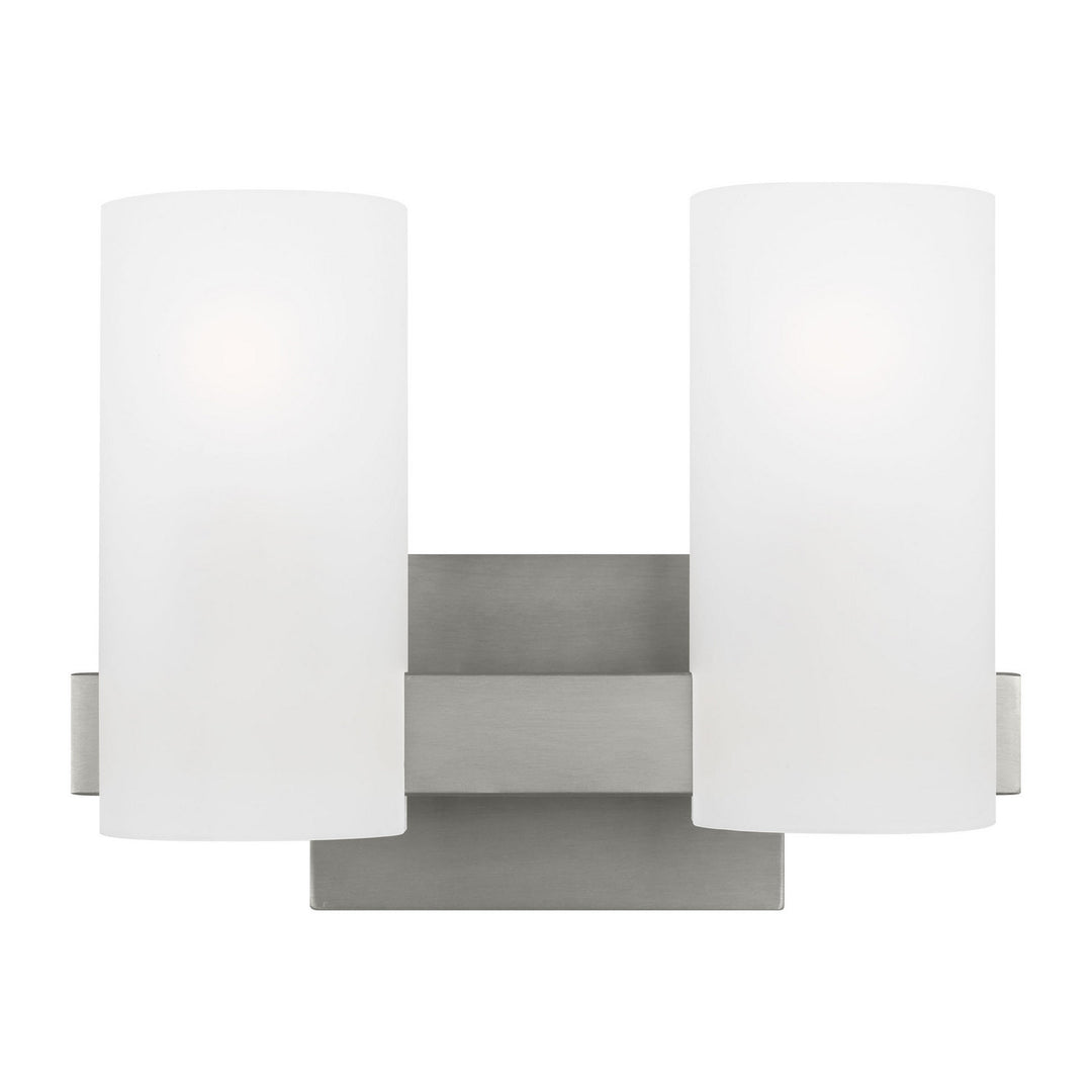 Visual Comfort Studio Canada - DJV1102BS - Two Light Vanity - Rhode - Brushed Steel