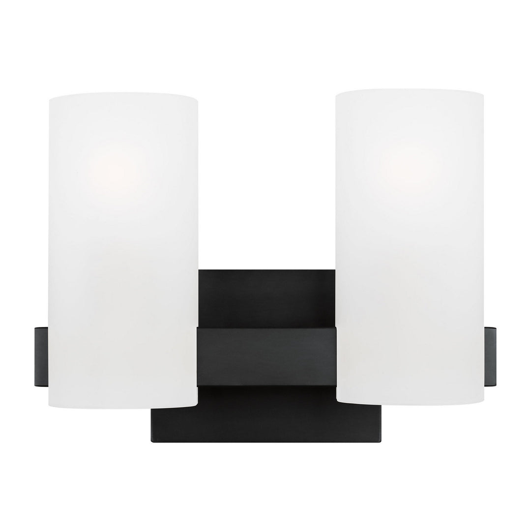 Visual Comfort Studio Canada - DJV1102MBK - Two Light Vanity - Rhode - Midnight Black