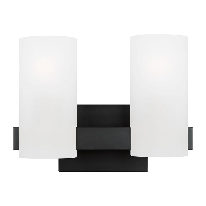 Visual Comfort Studio Canada - DJV1102MBK - Two Light Vanity - Rhode - Midnight Black