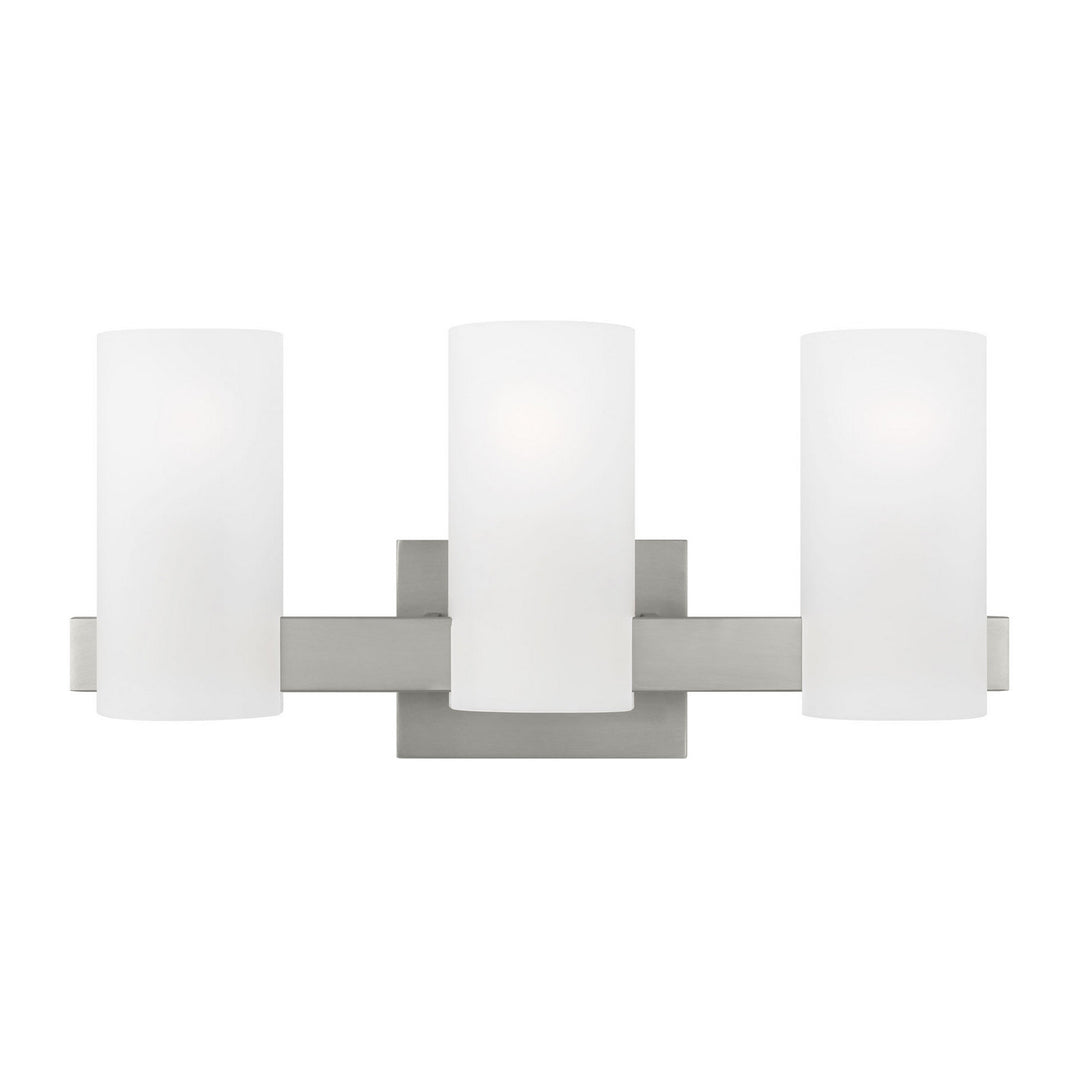 Visual Comfort Studio Canada - DJV1103BS - Three Light Vanity - Rhode - Brushed Steel
