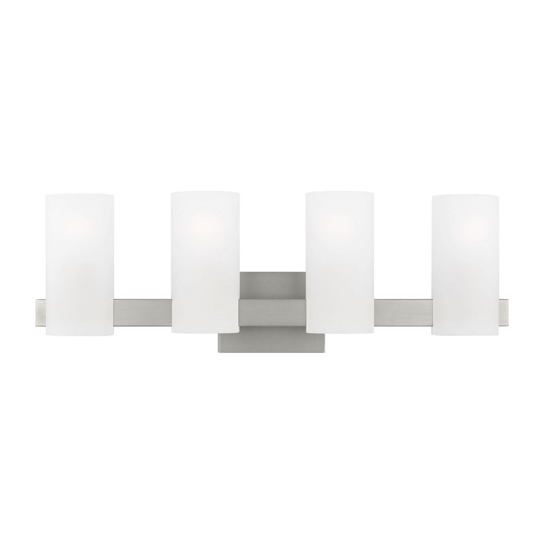Visual Comfort Studio Canada - DJV1104BS - Four Light Vanity - Rhode - Brushed Steel