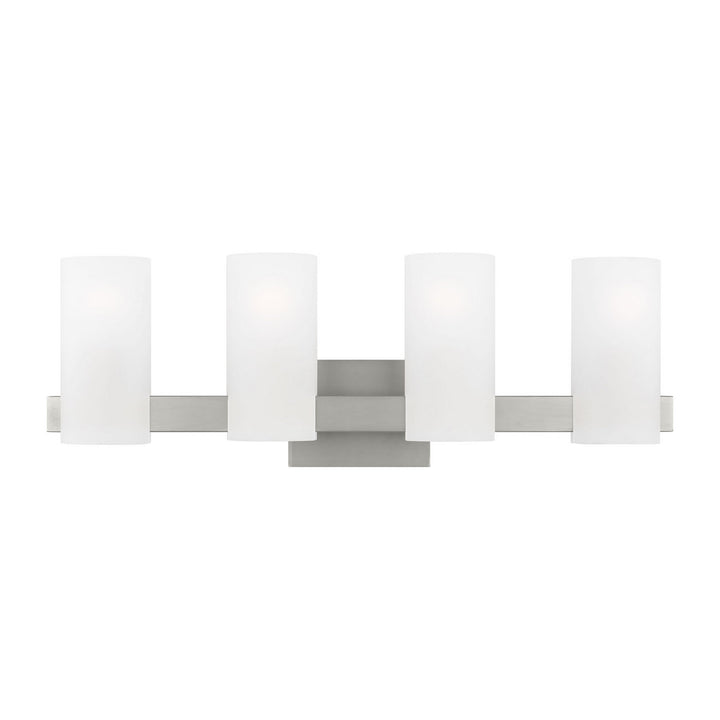 Visual Comfort Studio Canada - DJV1104BS - Four Light Vanity - Rhode - Brushed Steel