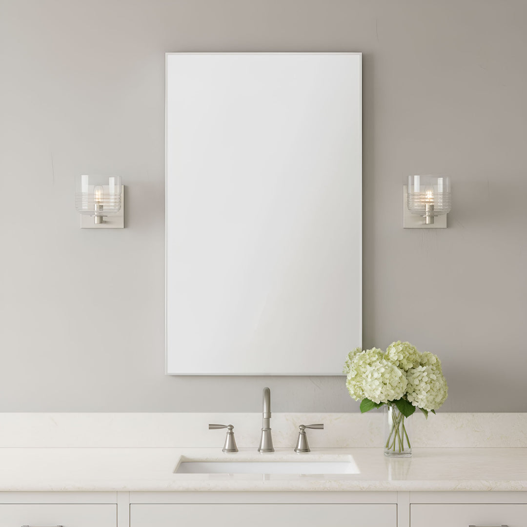 Visual Comfort Studio Canada - DJV1111BS - One Light Wall Sconce - Lochdale - Brushed Nickel