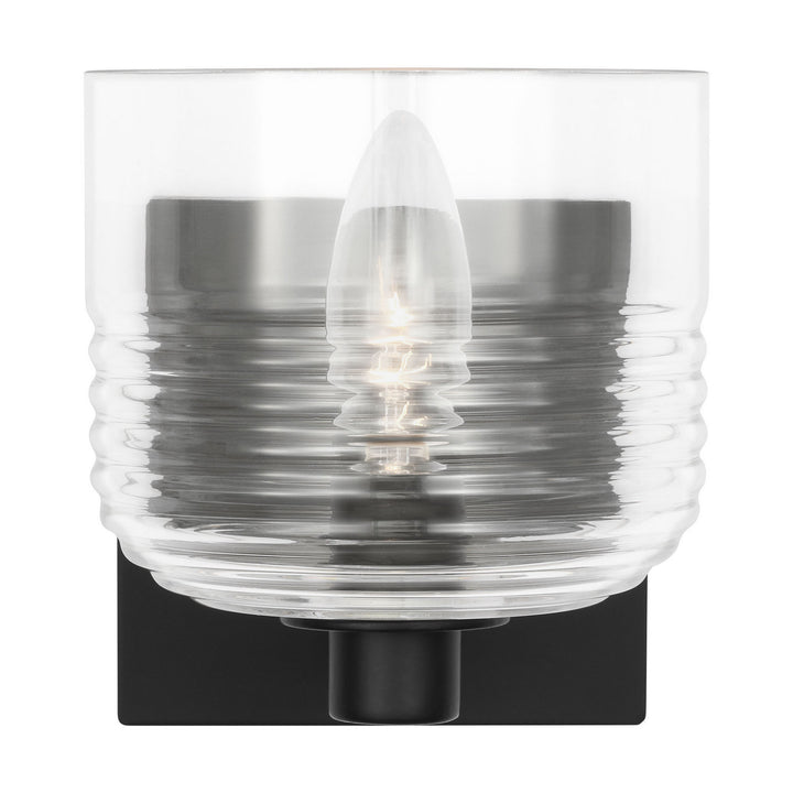 Visual Comfort Studio Canada - DJV1111MBK - One Light Wall Sconce - Lochdale - Midnight Black