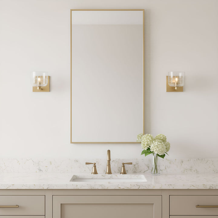 Visual Comfort Studio Canada - DJV1111SB - One Light Wall Sconce - Lochdale - Satin Brass