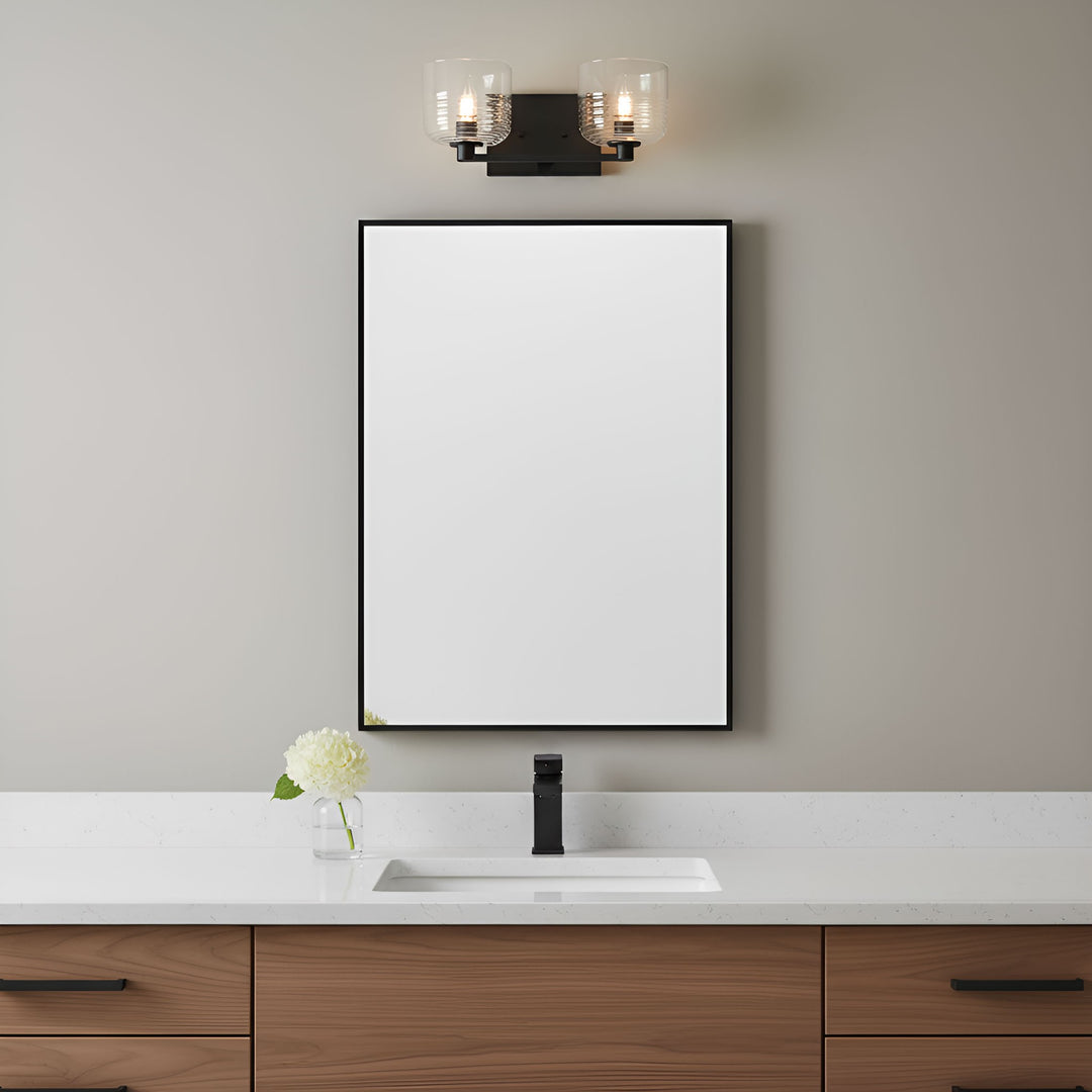Visual Comfort Studio Canada - DJV1112MBK - Two Light Vanity - Lochdale - Midnight Black