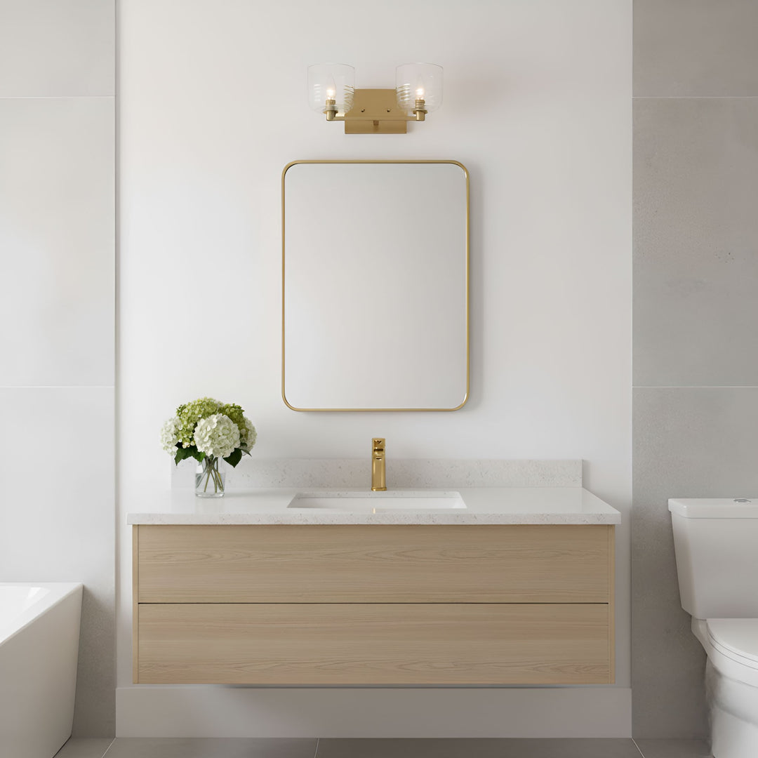Visual Comfort Studio Canada - DJV1112SB - Two Light Vanity - Lochdale - Satin Brass