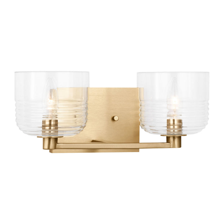 Visual Comfort Studio Canada - DJV1112SB - Two Light Vanity - Lochdale - Satin Brass