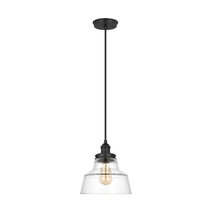Visual Comfort Studio Canada - P1348MBK - One Light Pendant - Baskin - Midnight Black