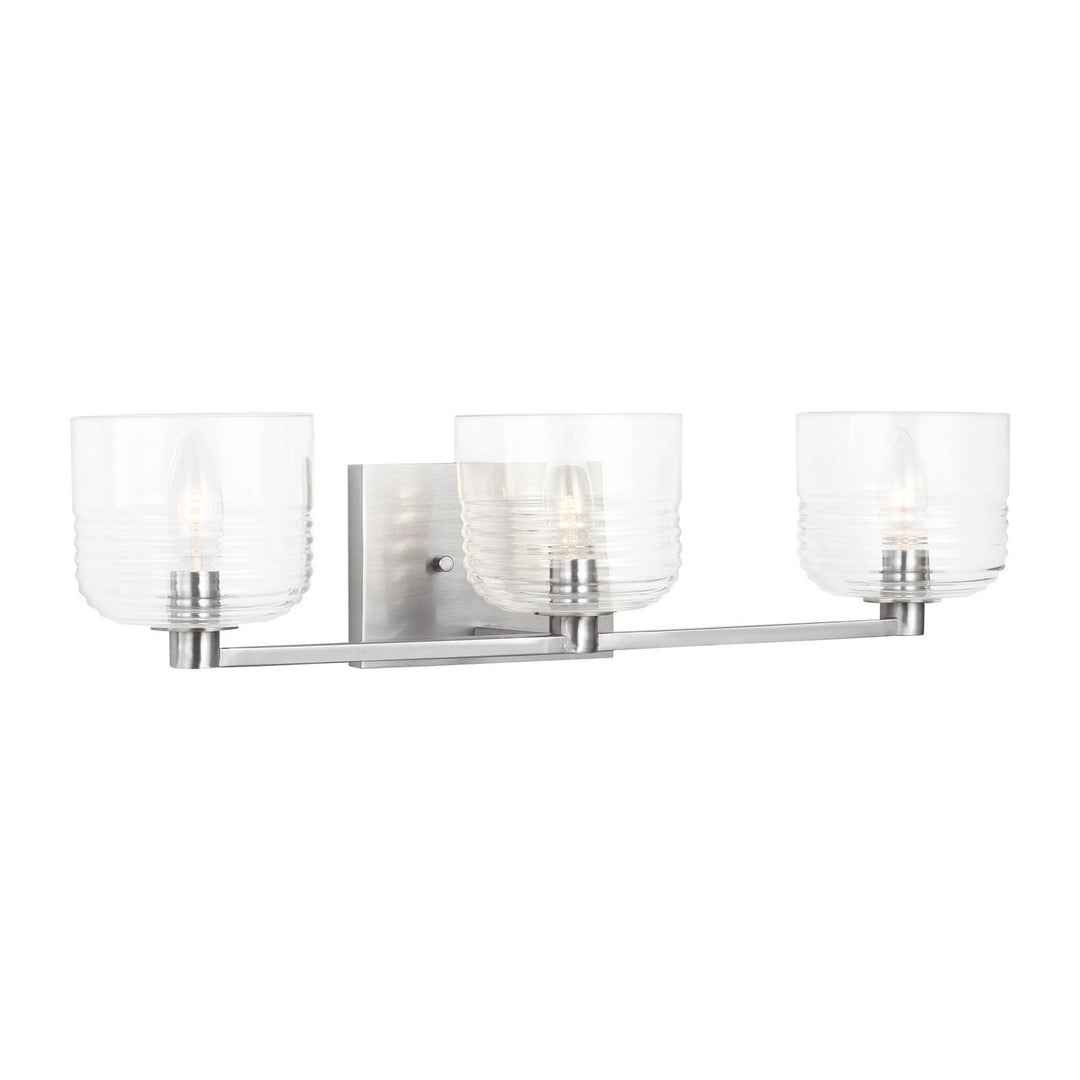 Visual Comfort Studio Canada - DJV1113BS - Three Light Vanity - Lochdale - Brushed Nickel