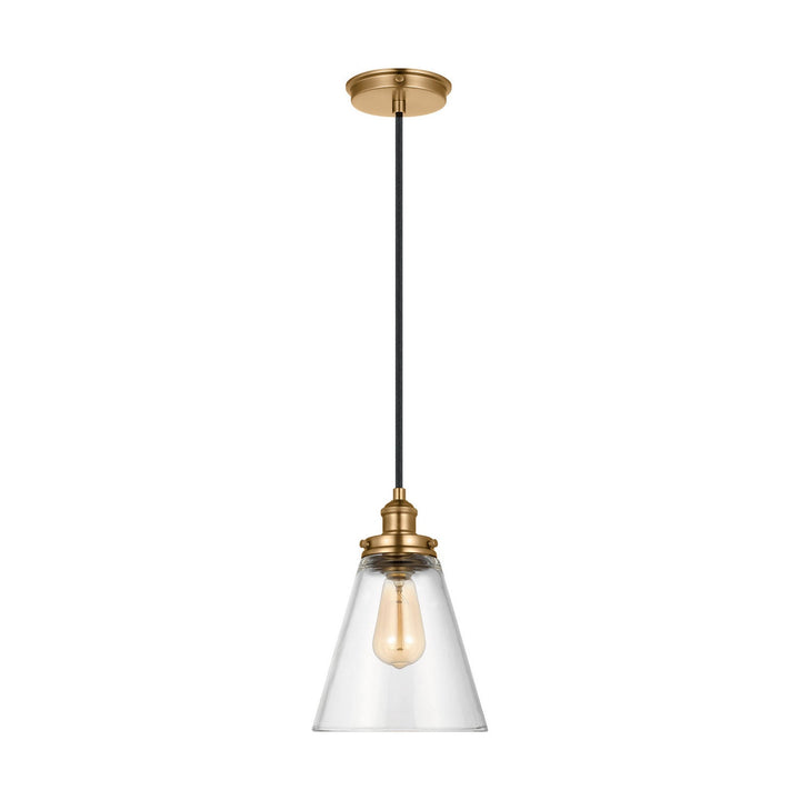 Visual Comfort Studio Canada - P1347SB - One Light Pendant - Baskin - Satin Brass