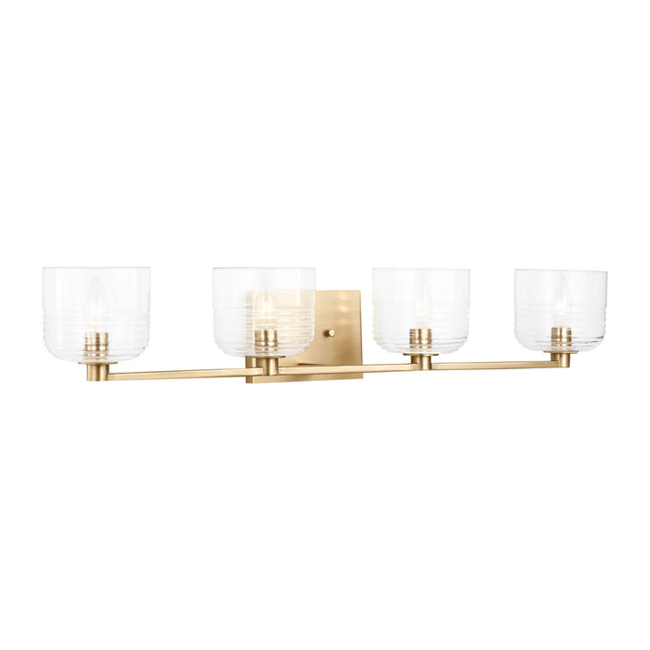 Visual Comfort Studio Canada - DJV1114SB - Four Light Vanity - Lochdale - Satin Brass