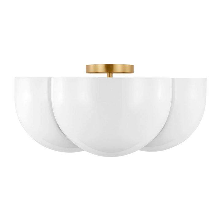 Visual Comfort Studio Canada - LXF1004BBS - Four Light Semi-Flush Mount - Cheverny - Burnished Brass