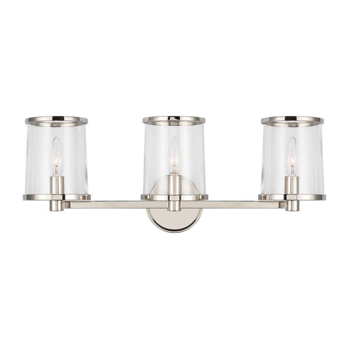 Visual Comfort Studio Canada - LV1083PN - Three Light Vanity - Reynolds - Polished Nickel