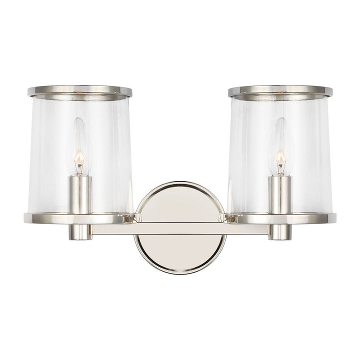 Visual Comfort Studio Canada - LV1082PN - Two Light Vanity - Reynolds - Polished Nickel