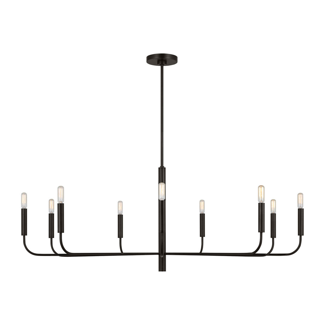 Visual Comfort Studio Canada - EC1319AI - Nine Light Chandelier - Brianna - Aged Iron