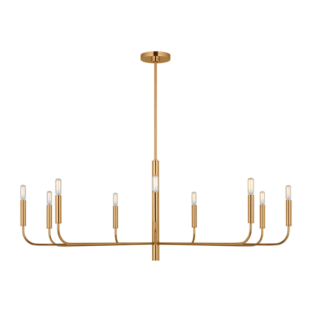 Visual Comfort Studio Canada - EC1319BBS - Nine Light Chandelier - Brianna - Burnished Brass