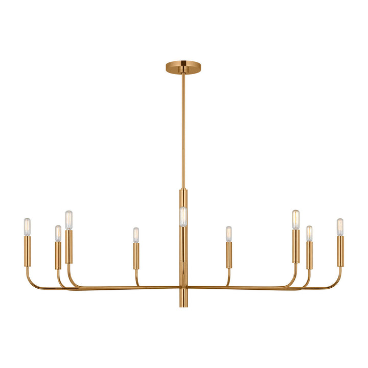 Visual Comfort Studio Canada - EC1319BBS - Nine Light Chandelier - Brianna - Burnished Brass