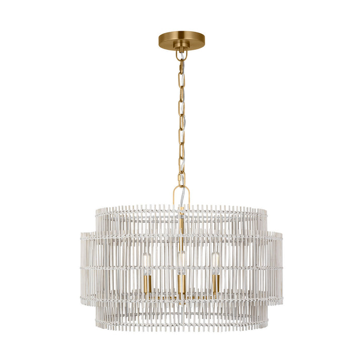 Visual Comfort Studio Canada - EP1394BBS - Four Light Pendant - Elio - Burnished Brass