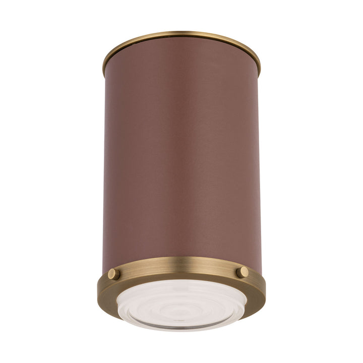 Visual Comfort Studio Canada - LF1081TWB - One Light Flush Mount - Marlowe - Time Worn Brass