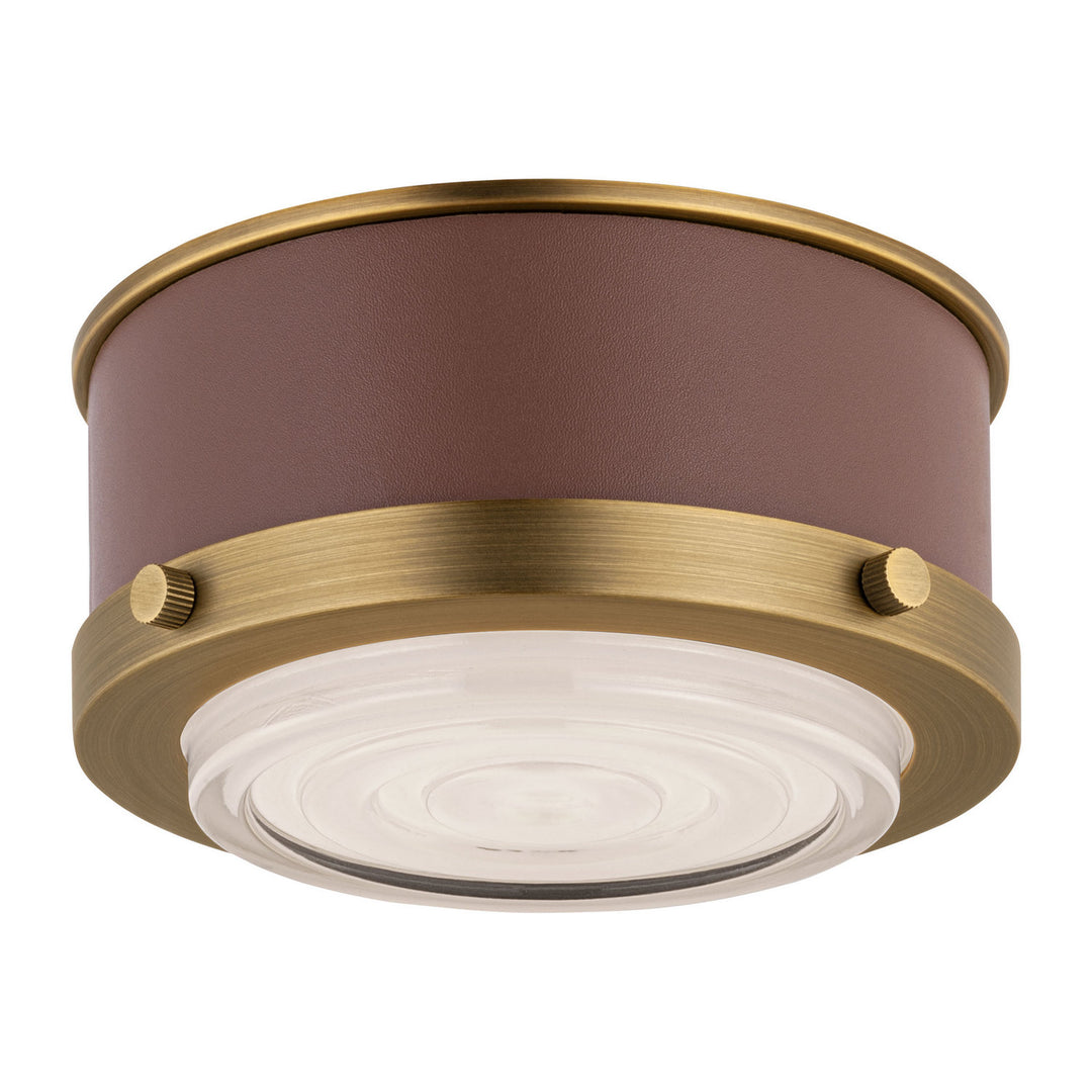 Visual Comfort Studio Canada - LF1071TWB - LED Flush Mount - Marlowe - Time Worn Brass