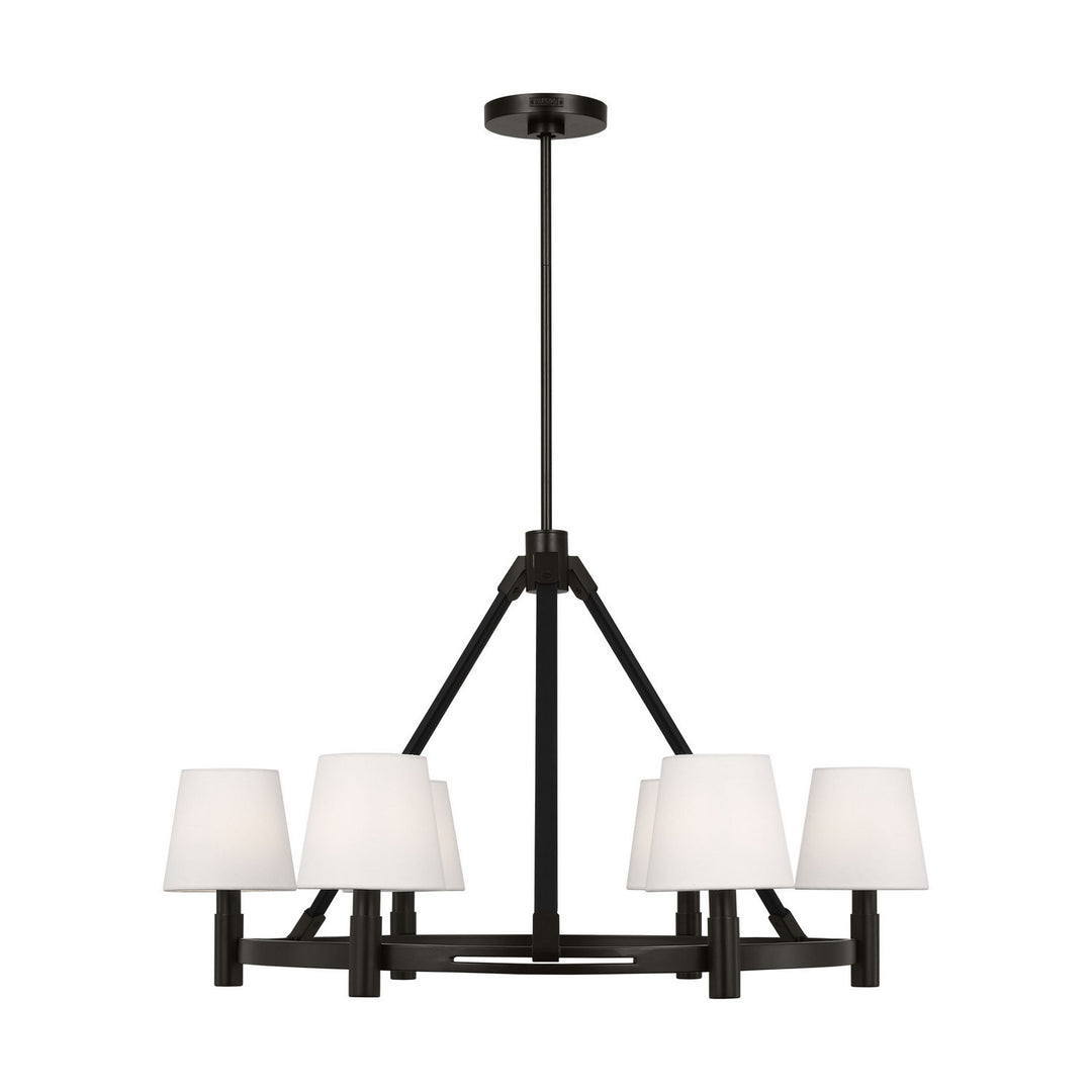 Visual Comfort Studio Canada - LC1246AI - Six Light Chandelier - Grayson - Aged Iron