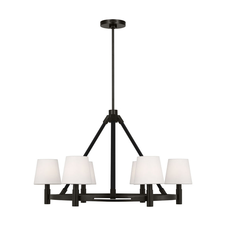 Visual Comfort Studio Canada - LC1246AI - Six Light Chandelier - Grayson - Aged Iron