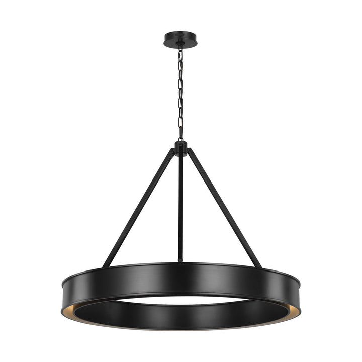 Visual Comfort Studio Canada - LC1221AI-L1 - LED Chandelier - Leonard - Aged Iron