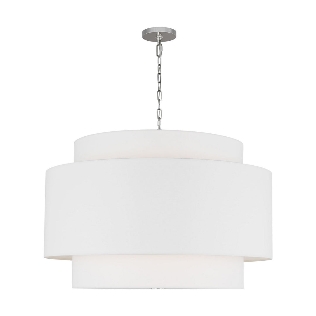 Visual Comfort Studio Canada - KSP1184PN - Four Light Pendant - Sawyer - Polished Nickel