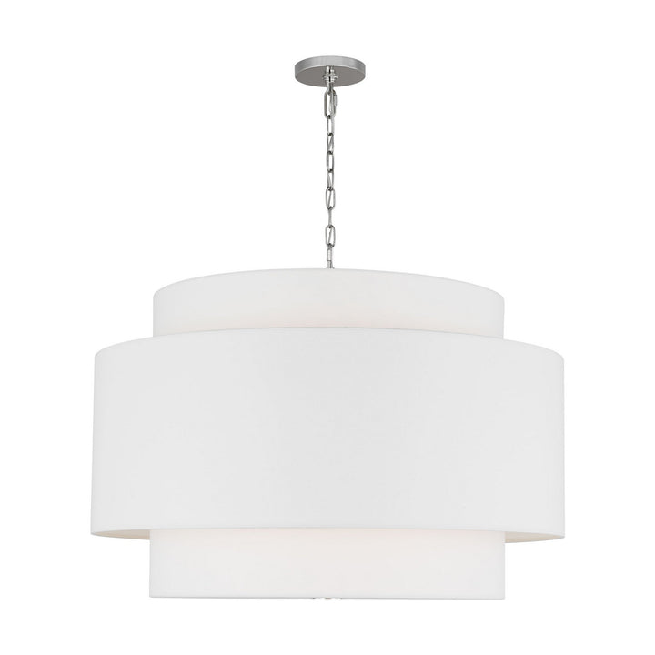 Visual Comfort Studio Canada - KSP1184PN - Four Light Pendant - Sawyer - Polished Nickel