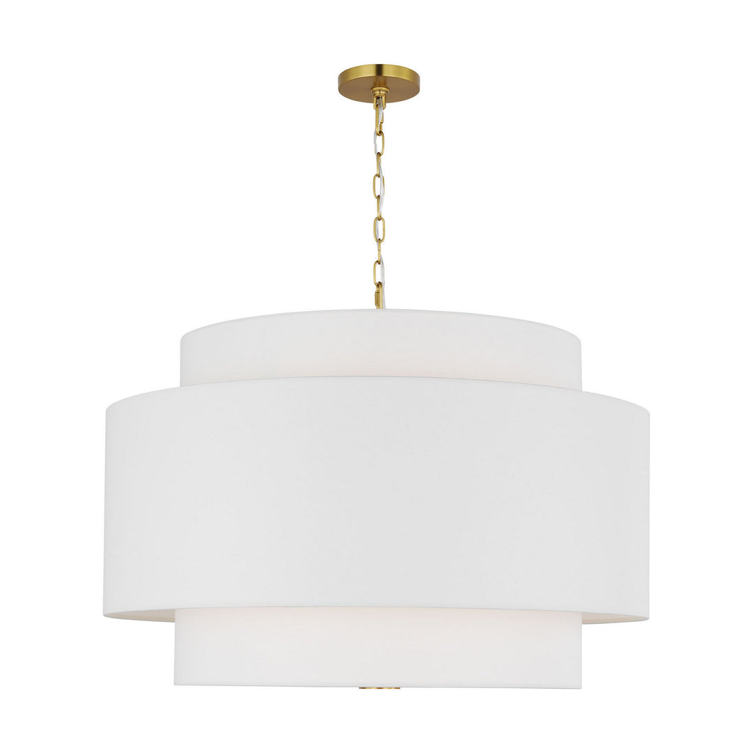 Visual Comfort Studio Canada - KSP1184BBS - Four Light Pendant - Sawyer - Burnished Brass