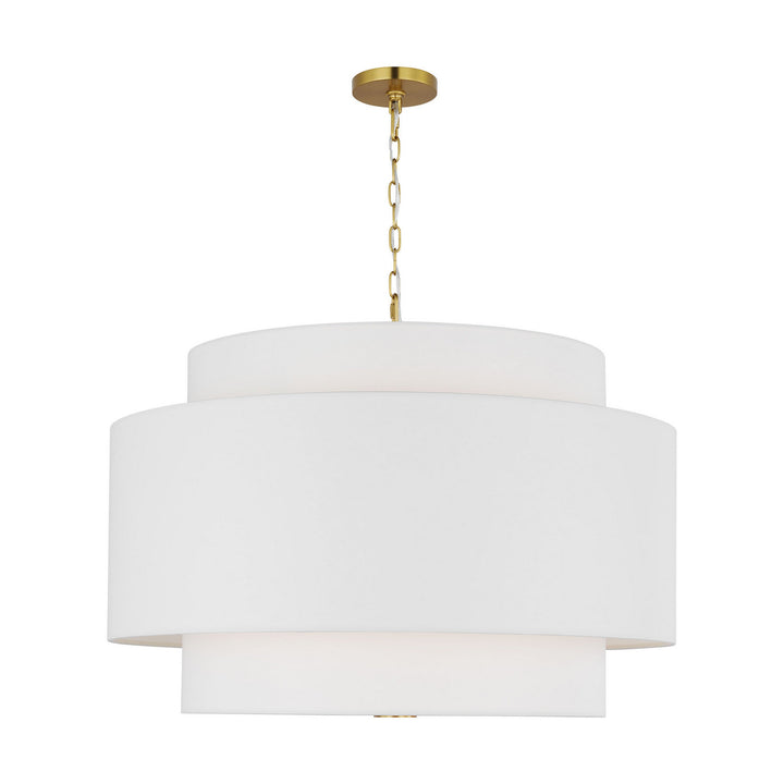 Visual Comfort Studio Canada - KSP1184BBS - Four Light Pendant - Sawyer - Burnished Brass