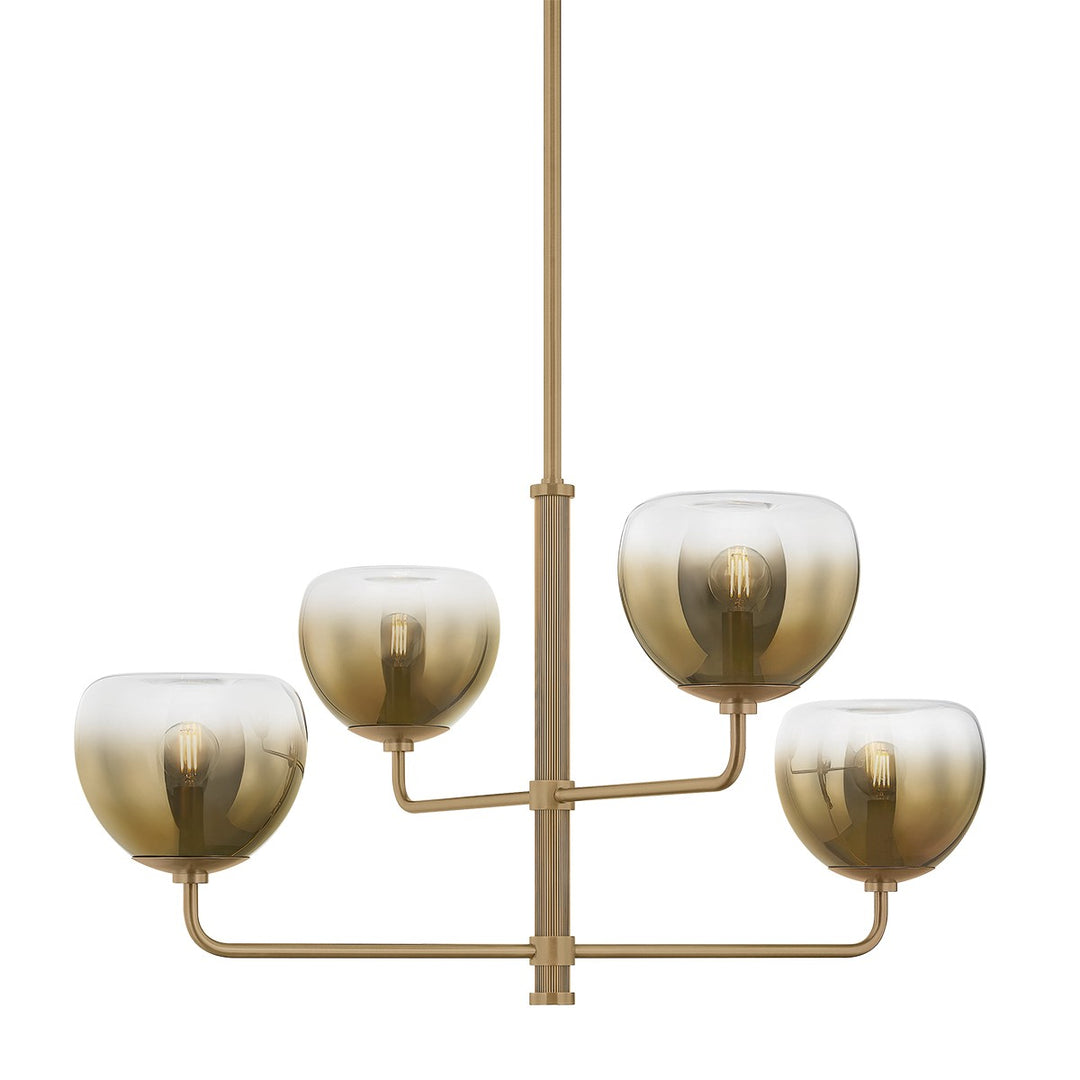 Mid. Chandeliers - Glass Up - available from The Lighting Shoppe, trusted by Canadian homeowners