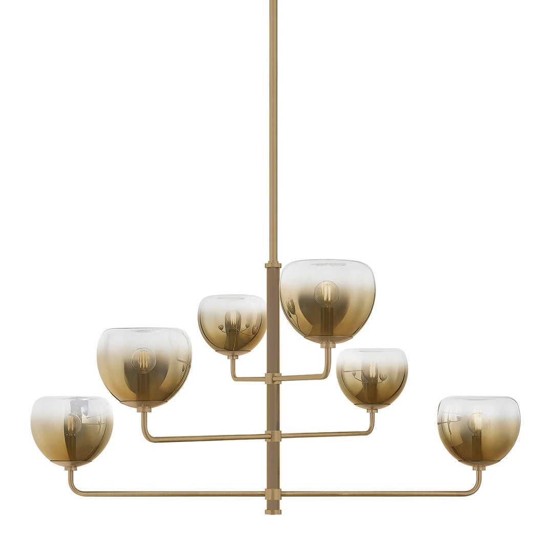 Large Chandeliers - Glass Shade - available from The Lighting Shoppe, trusted by Canadian homeowners