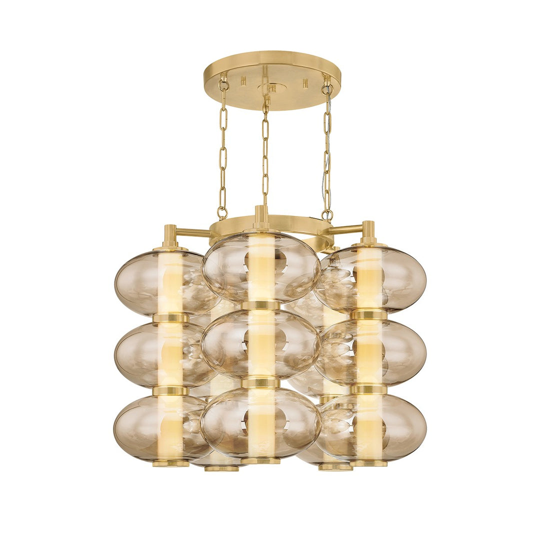 Corbett Lighting Canada - 504-31-VB - LED Chandelier - Toulouse - Vintage Brass