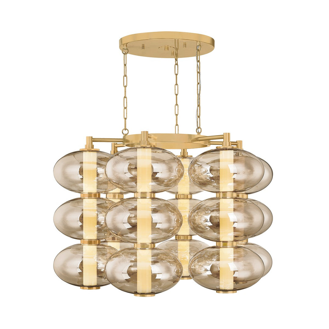 Corbett Lighting Canada - 504-42-VB - LED Chandelier - Toulouse - Vintage Brass