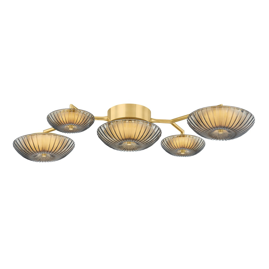 Corbett Lighting Canada - 512-05-VPB - LED Wall Sconce - Birmingham - Vintage Polished Brass